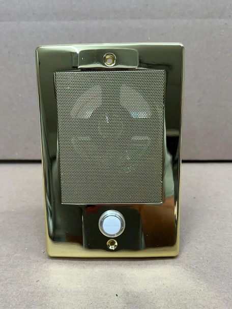 Outdoor intercom door station BRASS