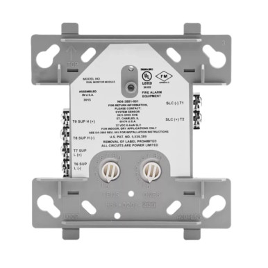 ADDRESSABLE DUAL INPUT MONITOR MODULE