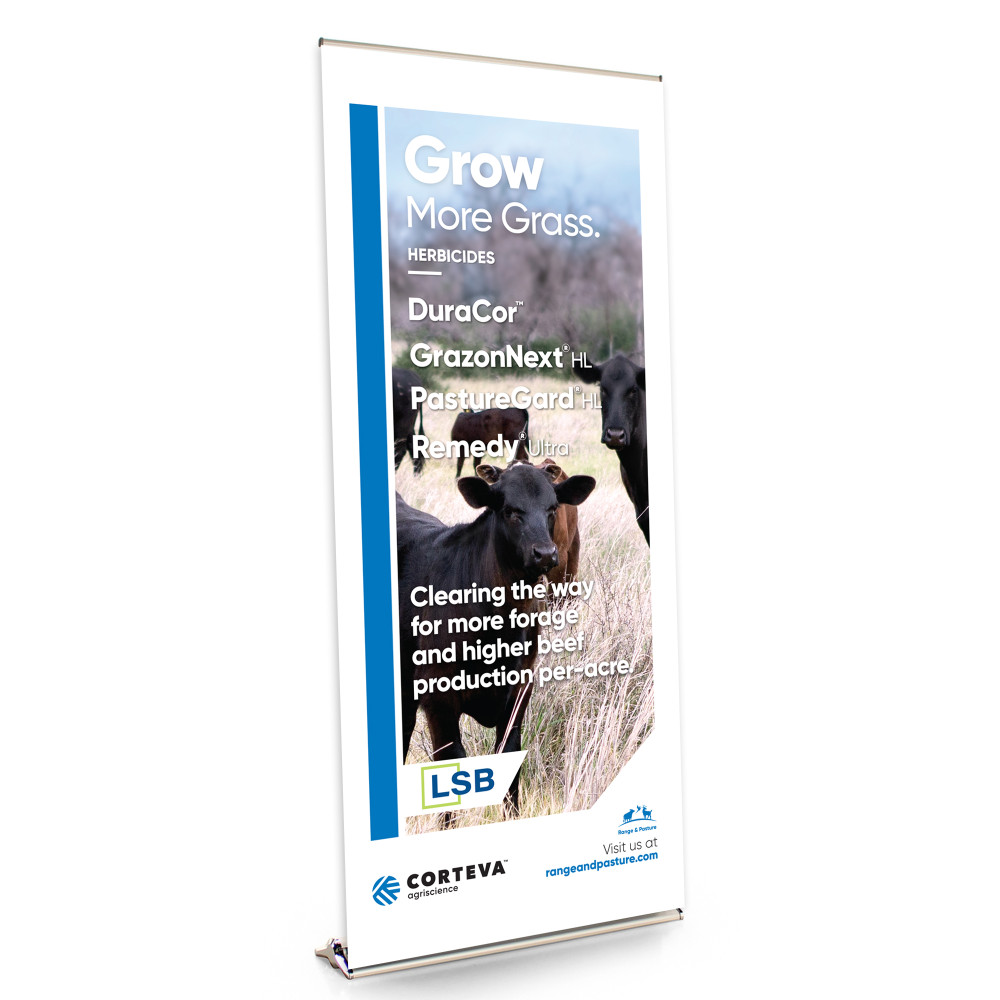 Range & Pasture / LSB Bannerstand Herbicides 36-inch Wide Bannerstand