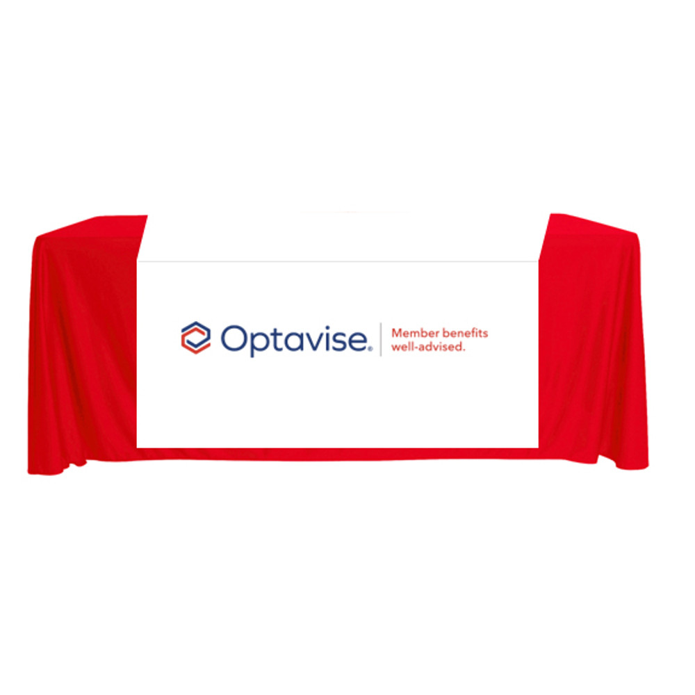 57-inch x 80-inch White Optavise Runner with Member Benefits Logo (Runner Only)