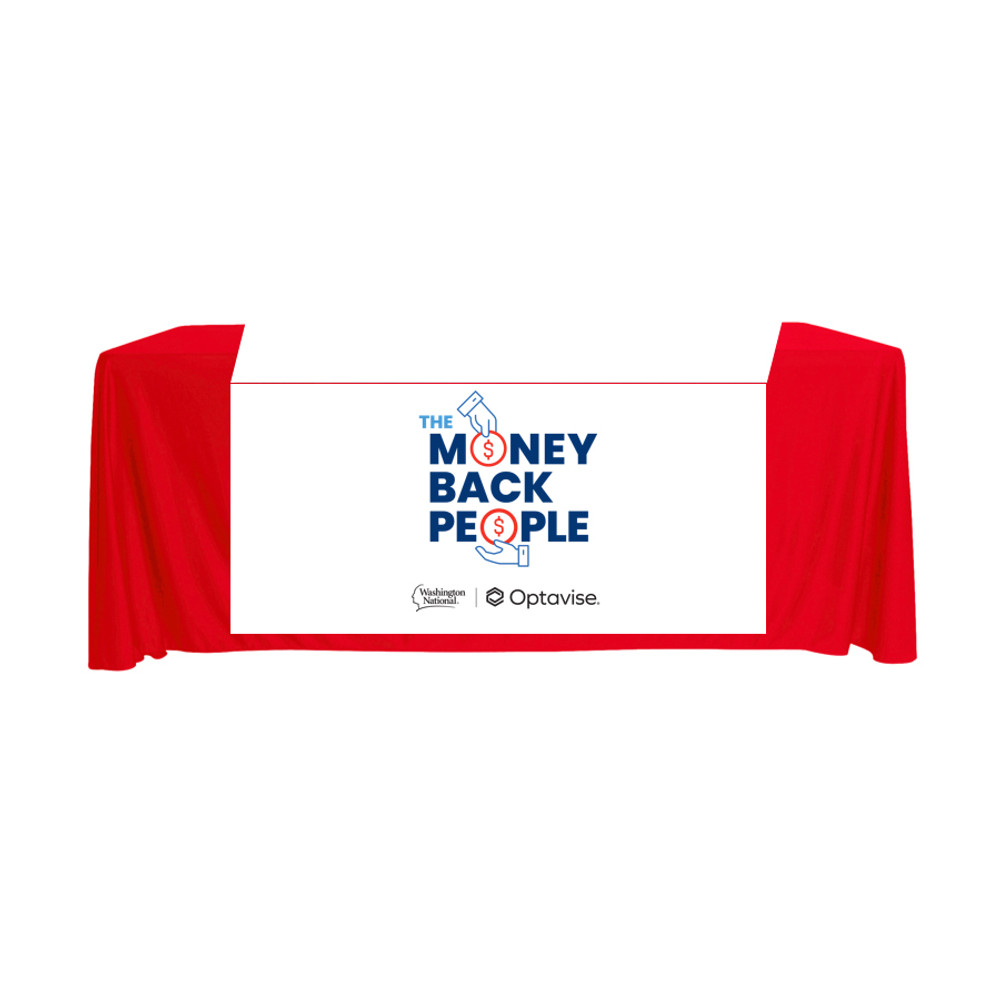 57-inch x 80-inch Optavise Money Back People Logo (Runner Only)