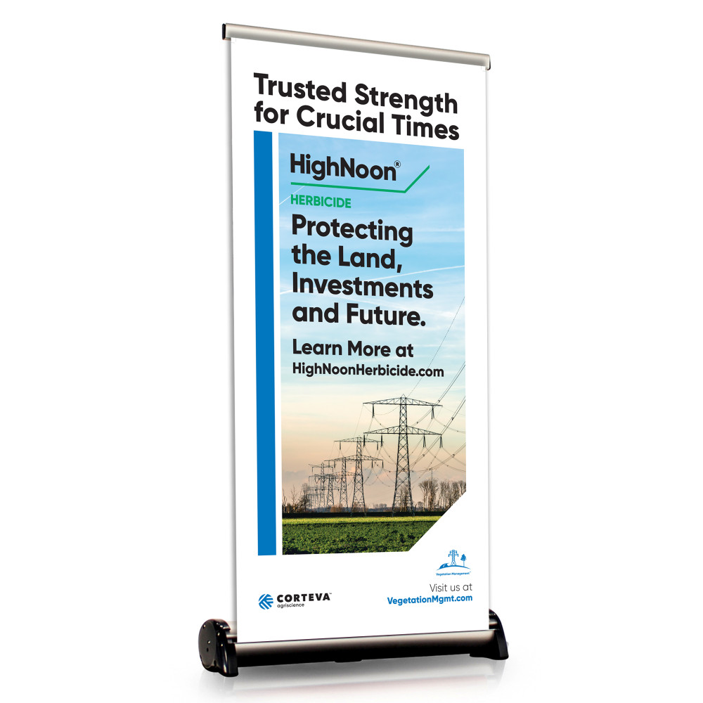 15.5x31.5 Tabletop Retractor: HighNoon Herbicide #1