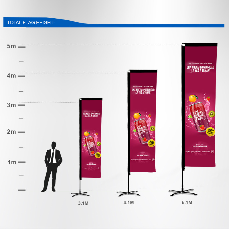 Rectangular Advertising Feather Flag