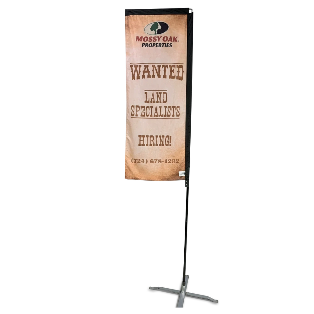 Rectangular Advertising Feather Flag
