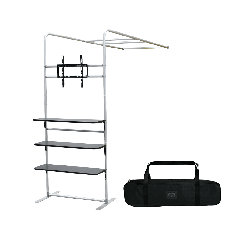 L-Shaped Display Shelf & TV Rack Add-On