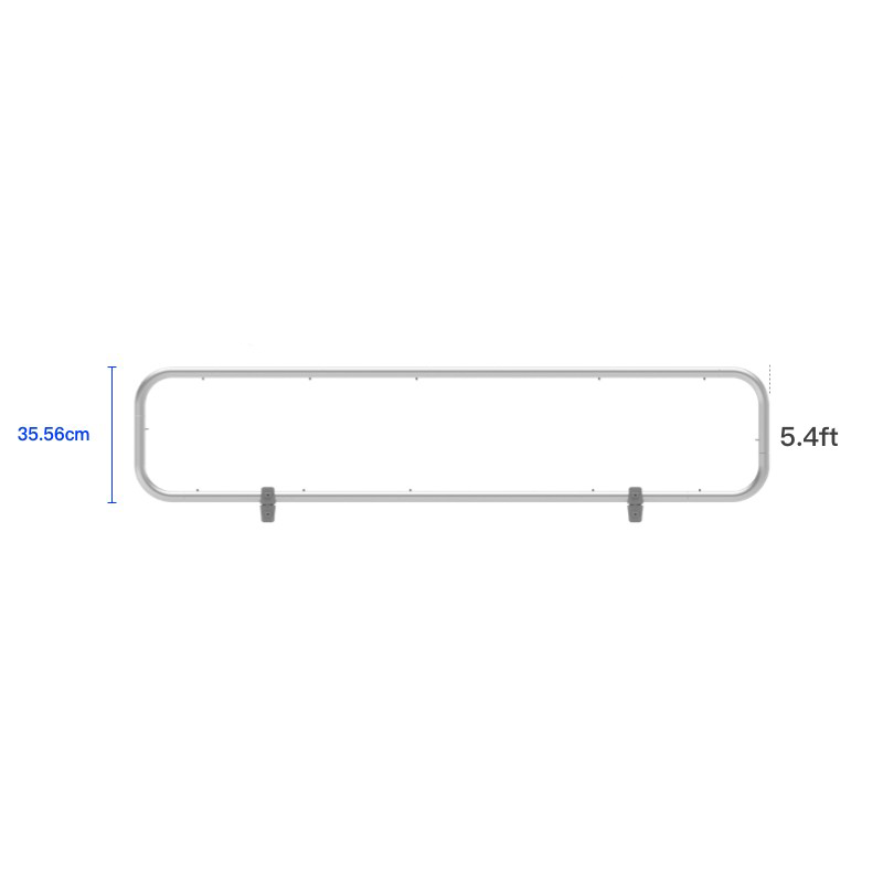 Modular Backdrop Rectangular Fabric Header
