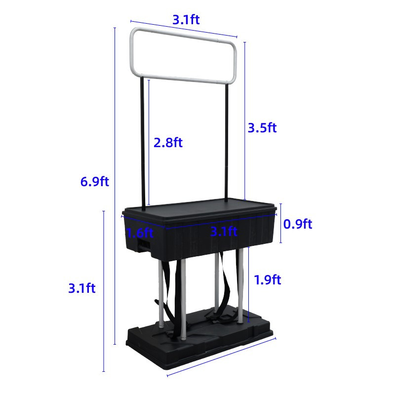 Promotional Counter with Header
