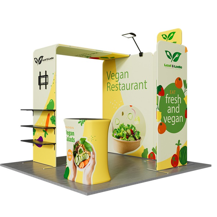 Custom 10x10 Trade Show Booth Kit #4