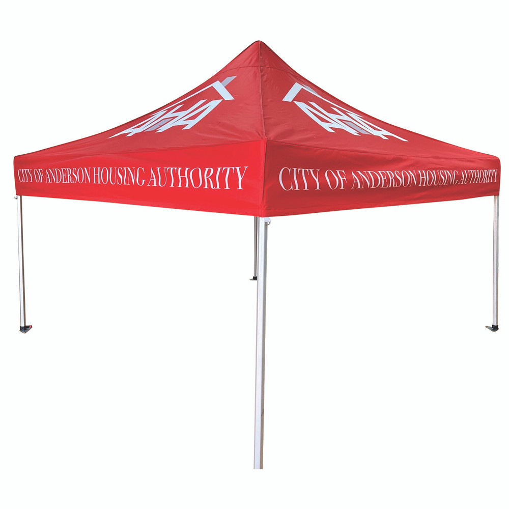Red Custom Canopy Pop-Up Tent | Custom Banner Lab