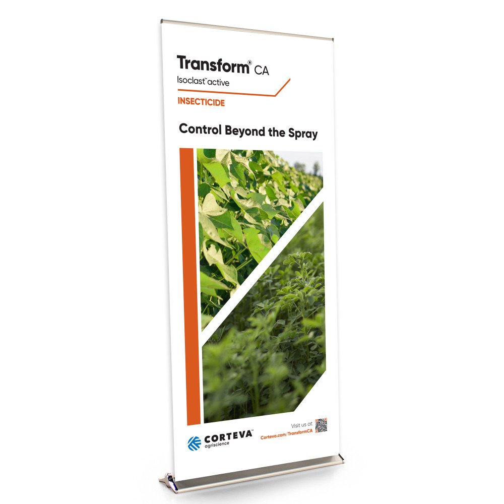 Transform CA 36-Inch Retractable Banner