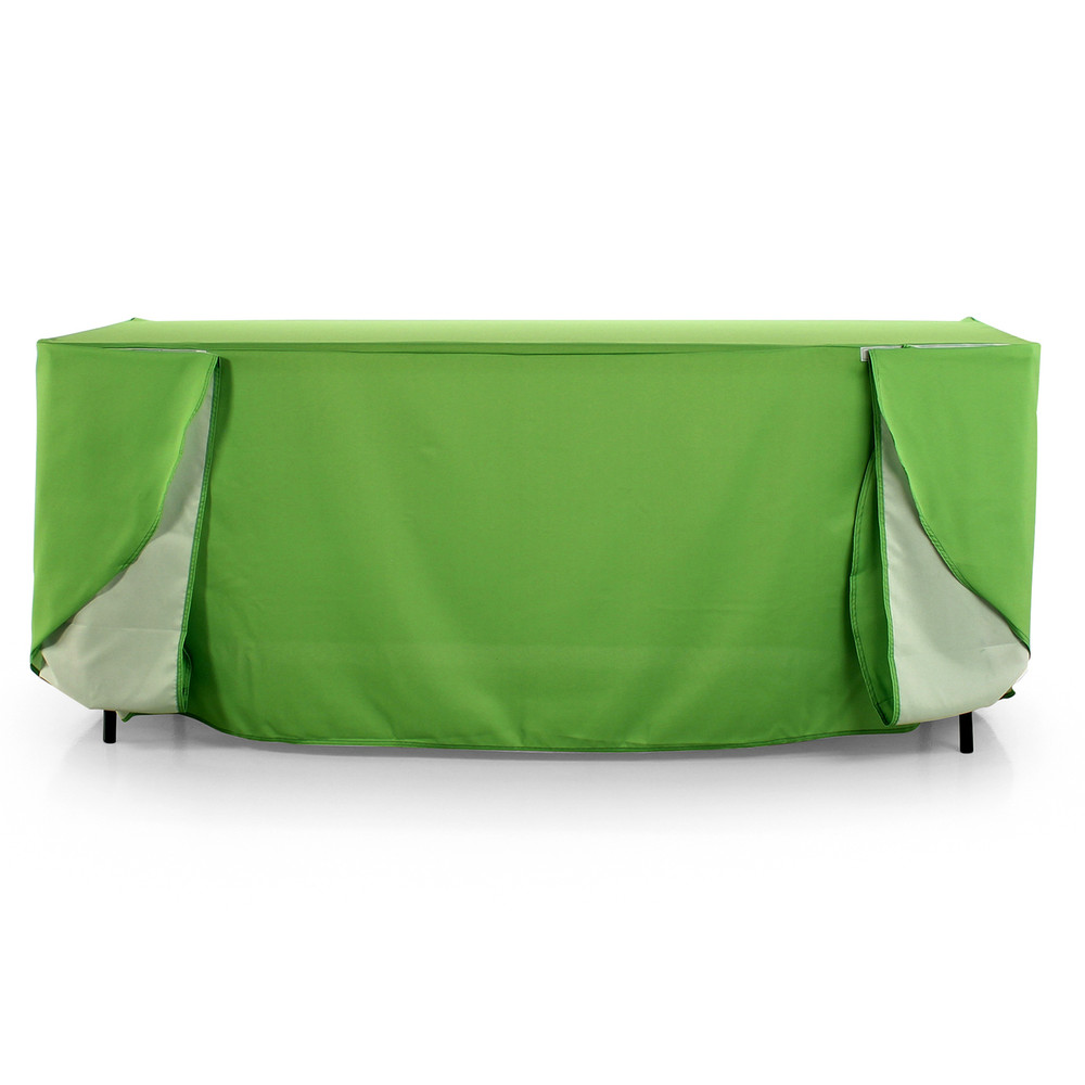 Convertible Set Up on 6-Foot Wide Table - BACK VIEW