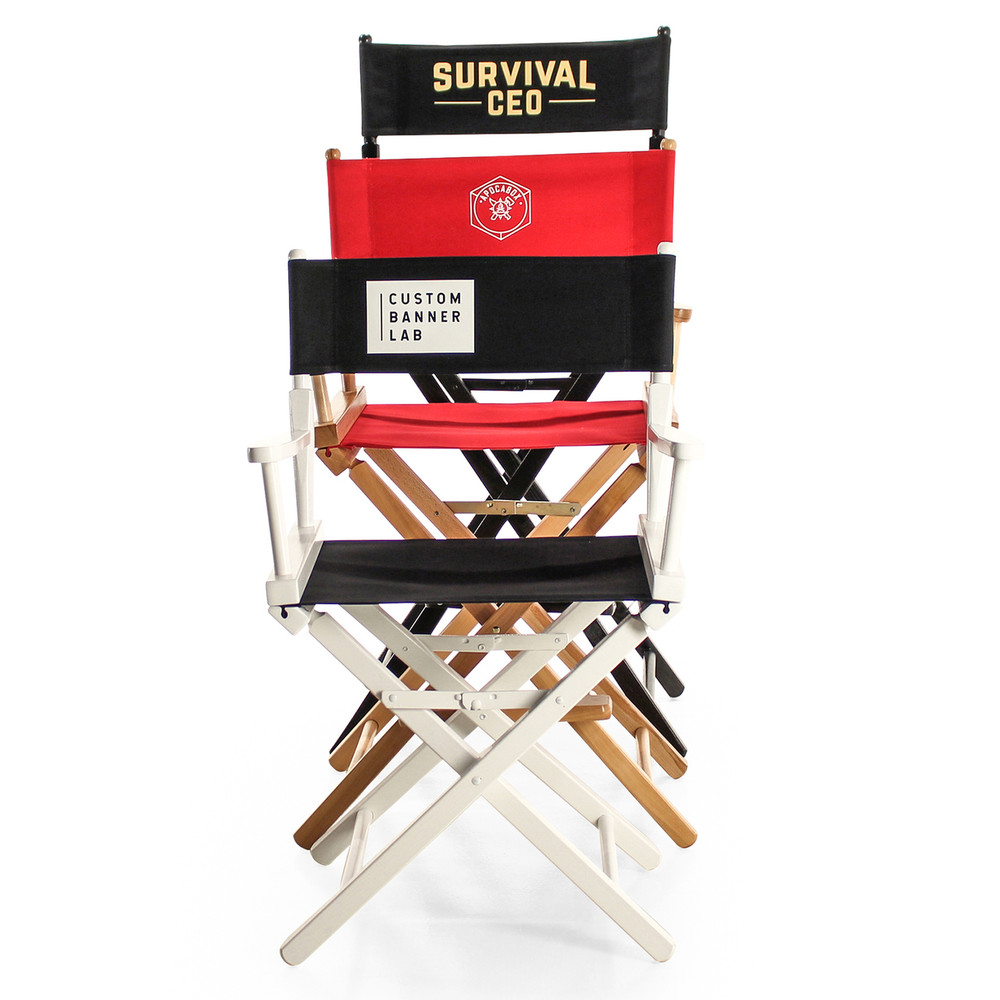 Custom Printed Logo Directors Chair