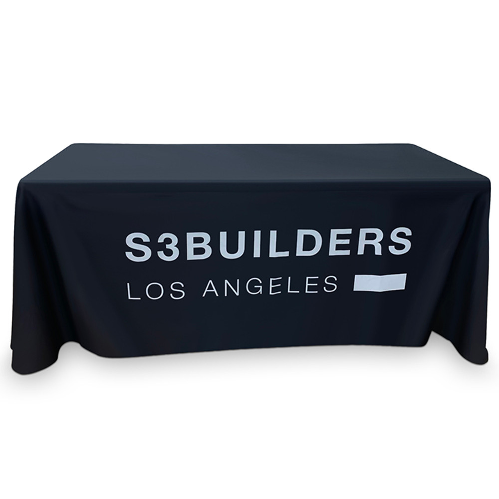 Custom Logo Tablecloth | Promotional Table Covers