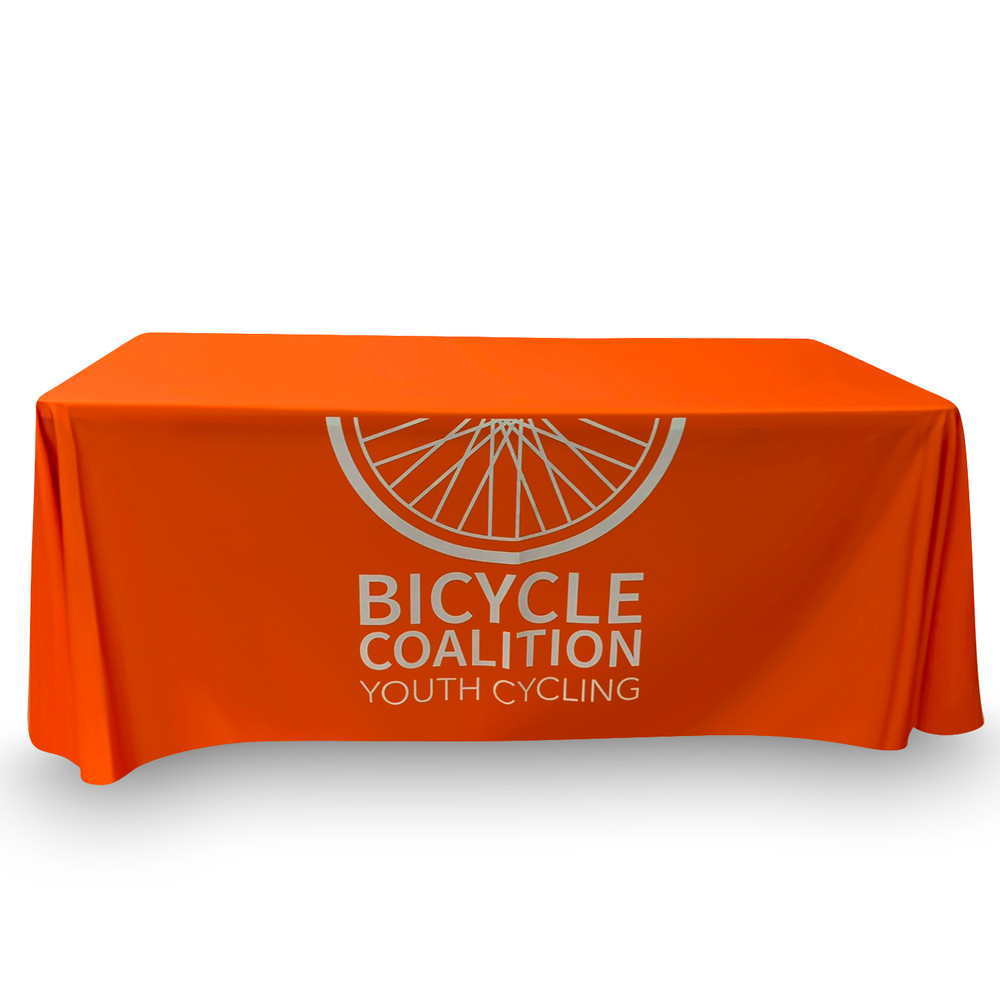 Custom Logo Tablecloth | Promotional Table Covers