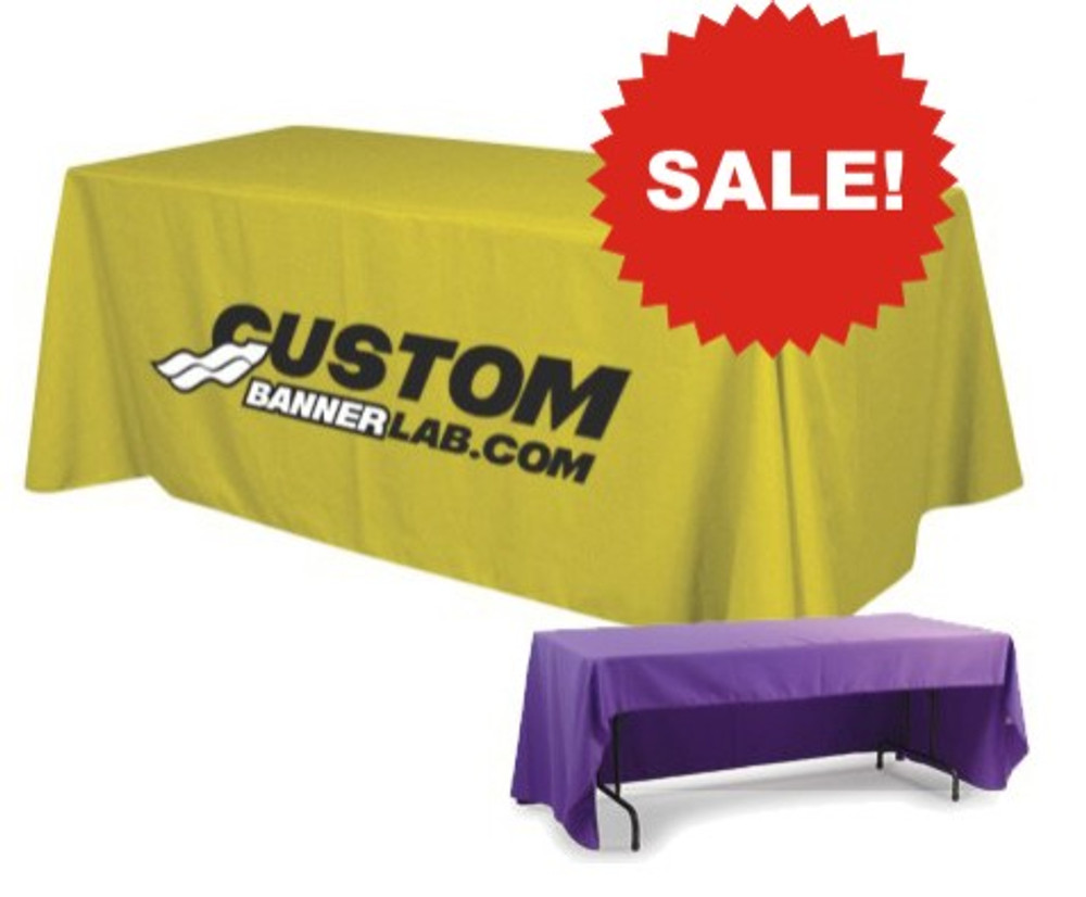 Custom Printed Logo Tablecloth
