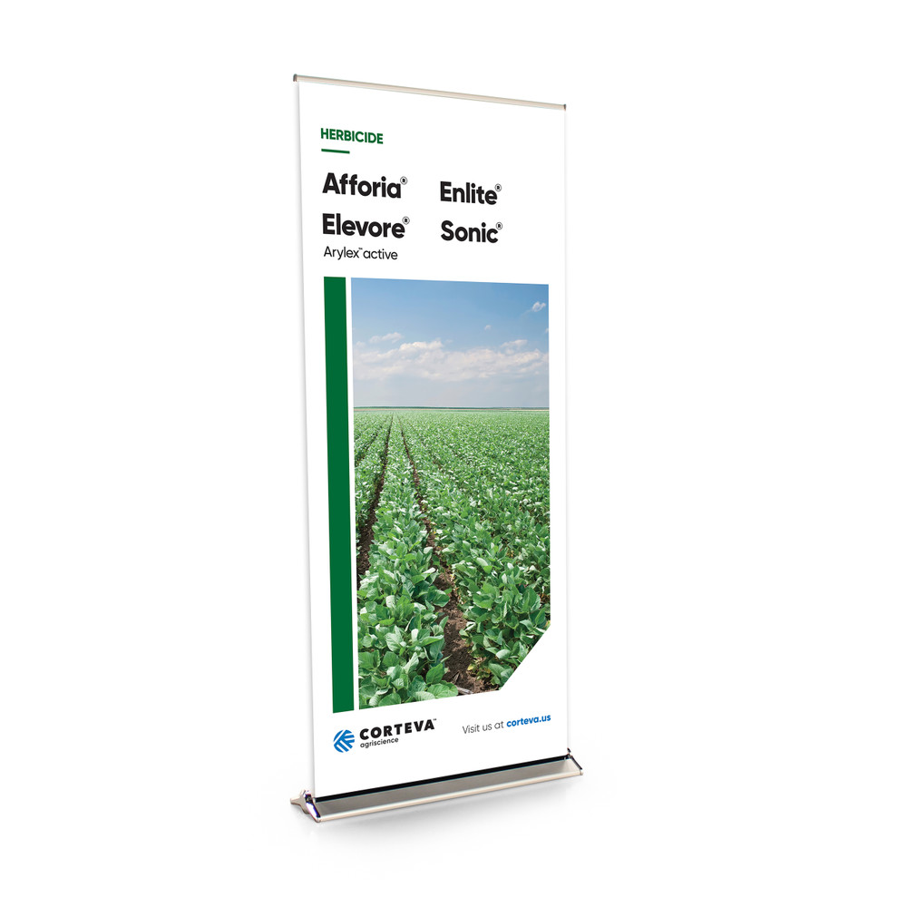 Soybean Portfolio 1 36-Inch Wide Bannerstand