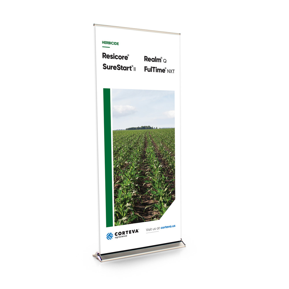 Corn Portfolio 2 36-Inch Wide Bannerstand