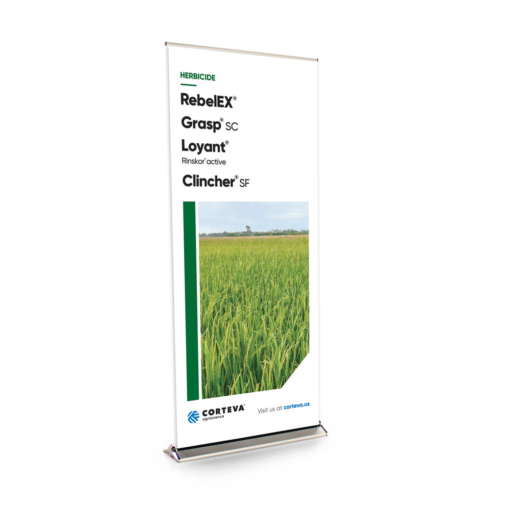 Rice Portfolio 36-Inch Wide Bannerstand