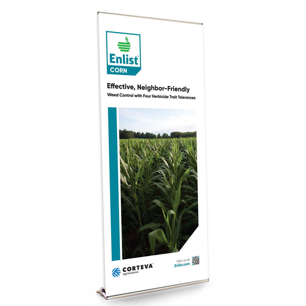 Enlist Weed Control System for Corn 36-Inch Wide Bannerstand