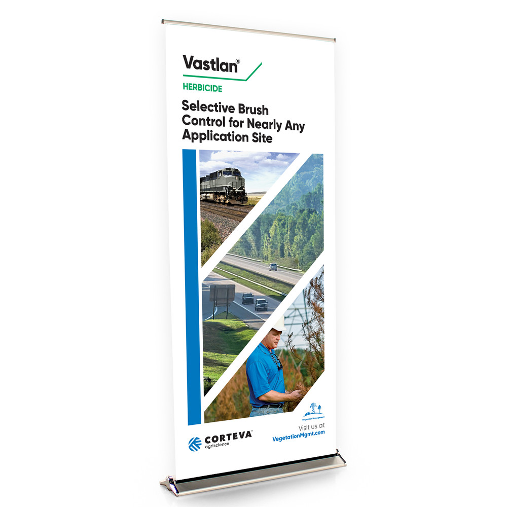 Vastlan 36-Inch Wide Bannerstand