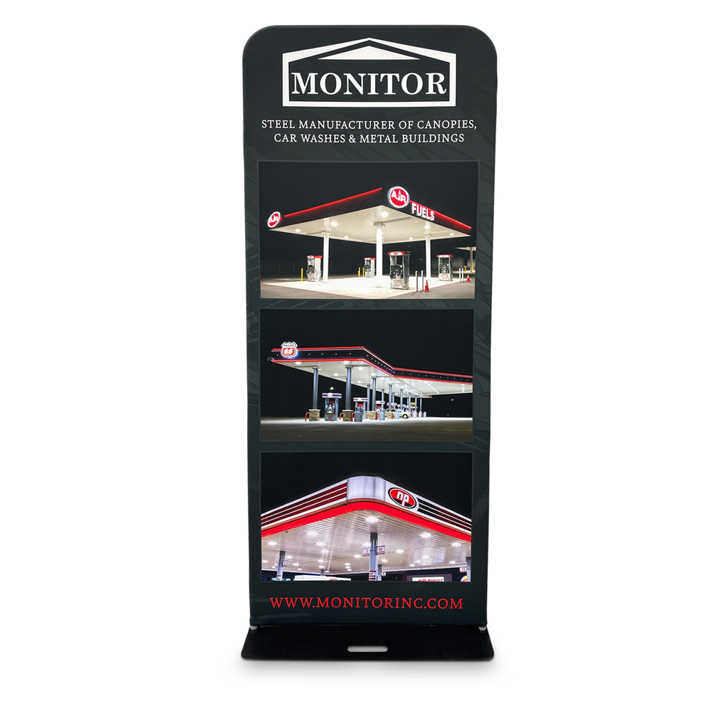 SKYTALL - 36 Inch Wide Fabric Banner Display
