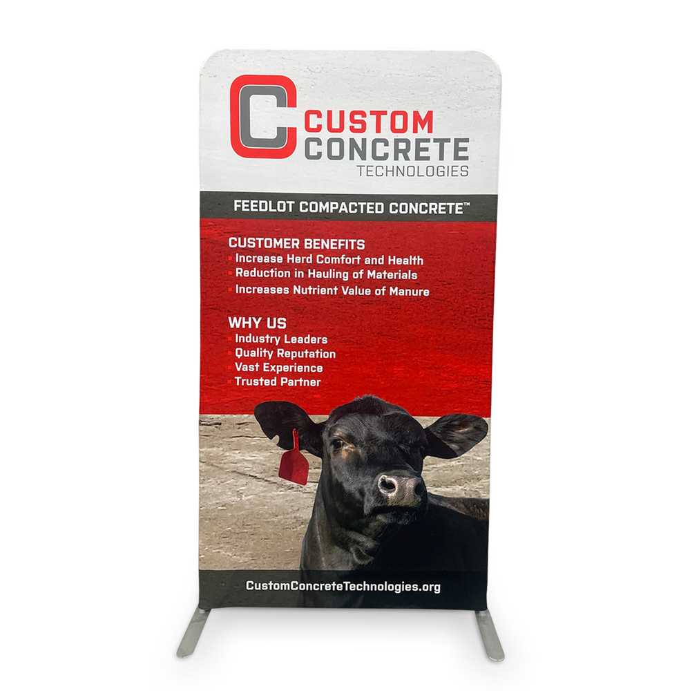 SKYTALL - 36 Inch Wide Fabric Banner Display