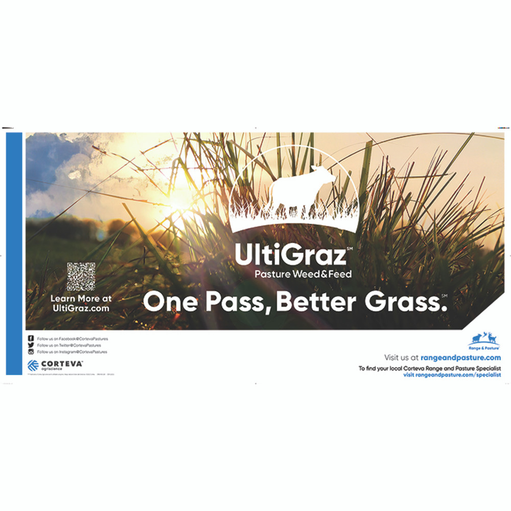 Corteva Range & Pasture--UltiGraz Banner(4ft x 8ft) 