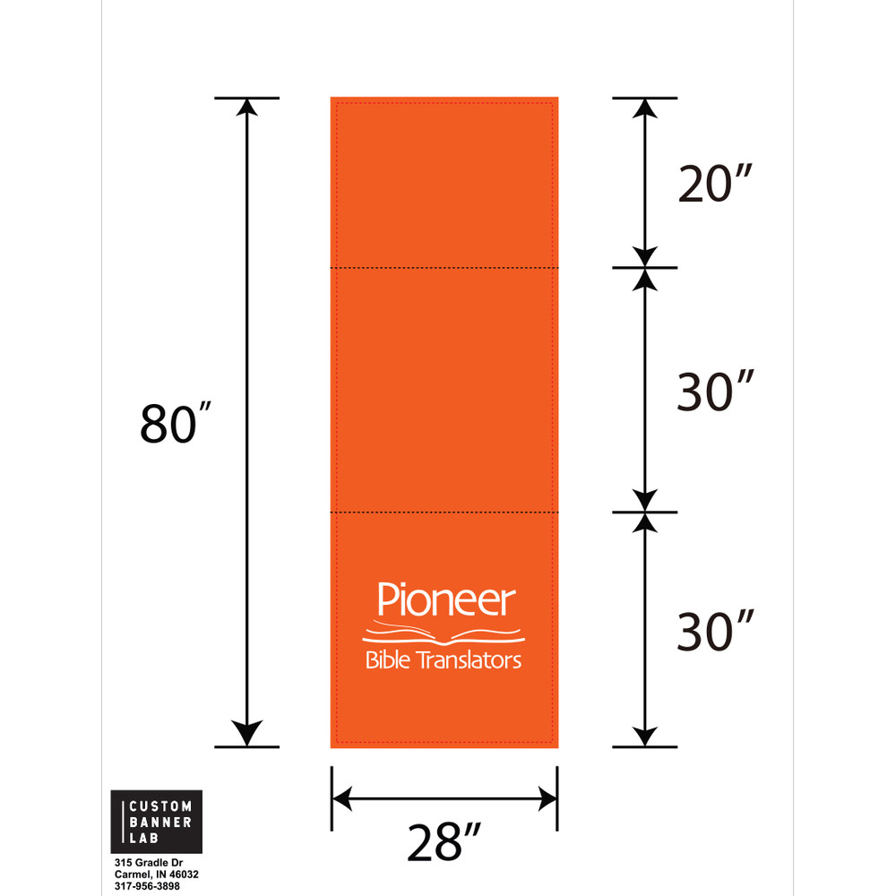 Pioneer Bible Translators 28"x80" Table Runner