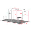 Custom 10x20 Trade Show Booth Kit #2
