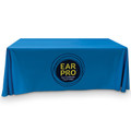 3-Sided Open-Back Custom Printed Logo Tablecloth