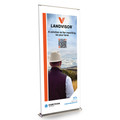 LandVisor Version 2 36-inch Banner Stand