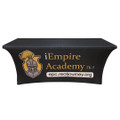 4-sided Closed-Back Custom Printed Logo Stretch Tablecloth