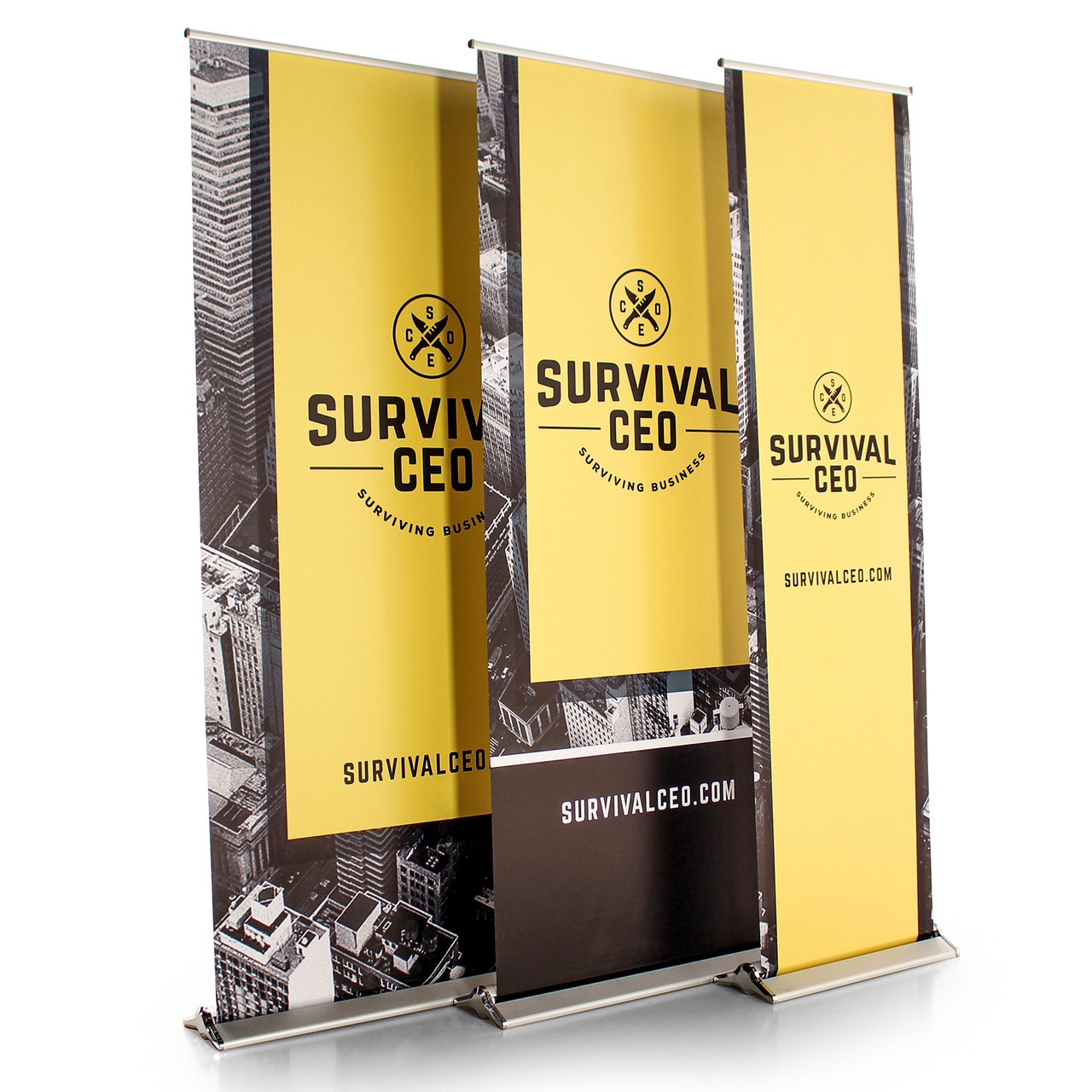 BLADE - 24 Inch Wide Retractable Banner Display
