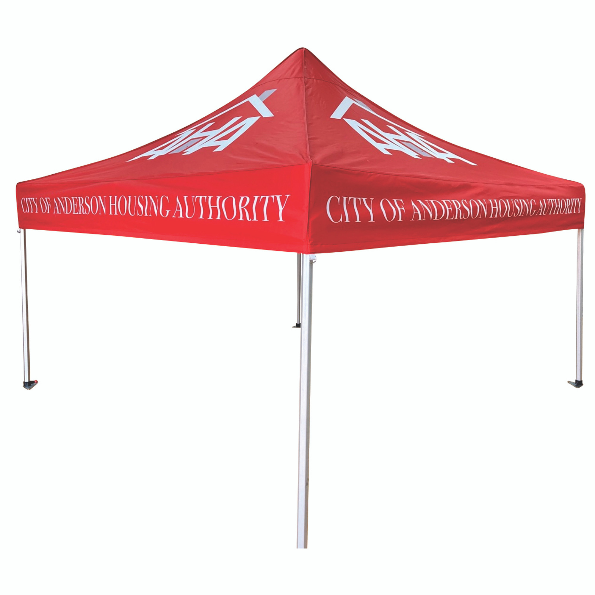 Printed pop shop up tents