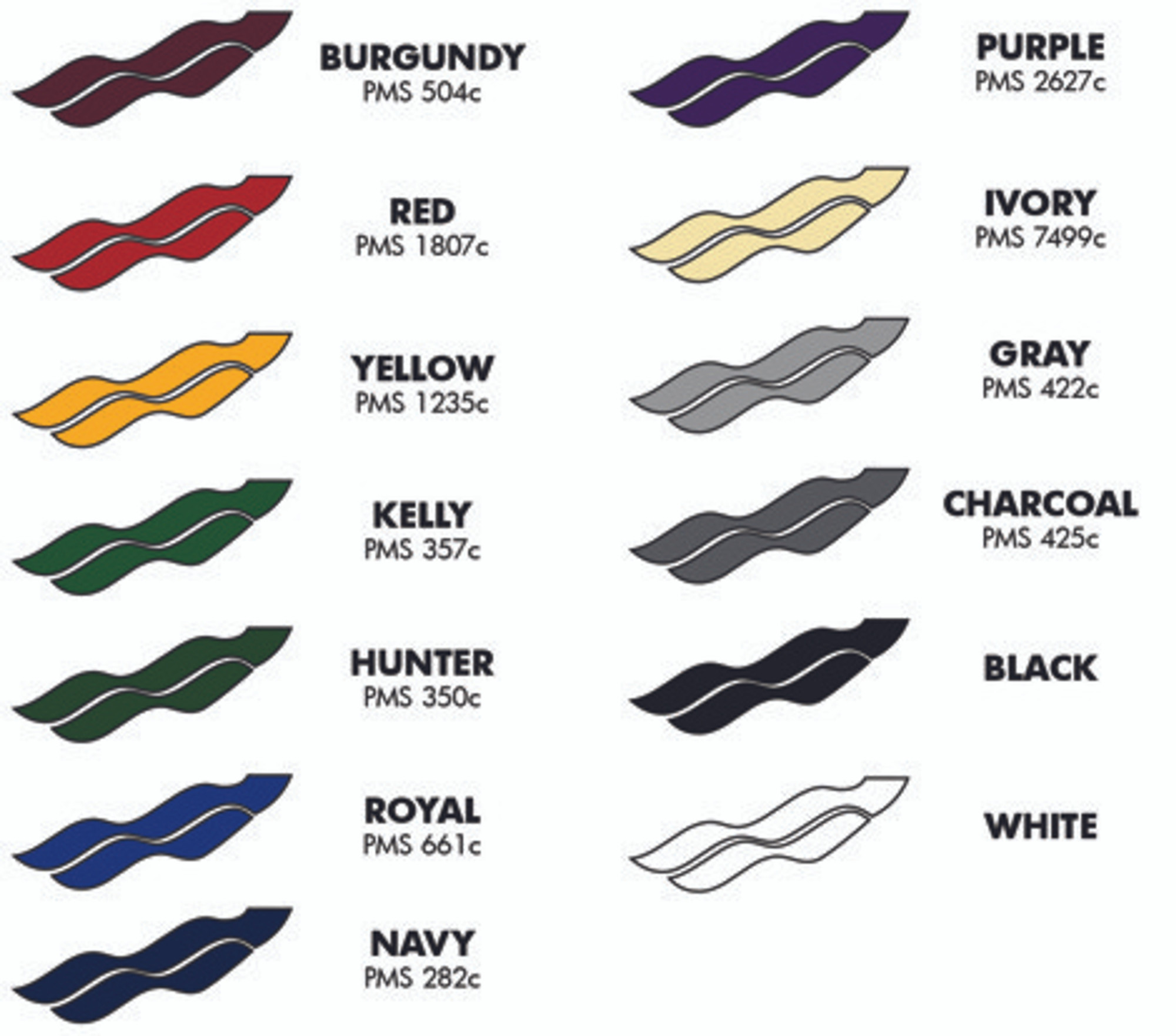 custom car paint colors chart