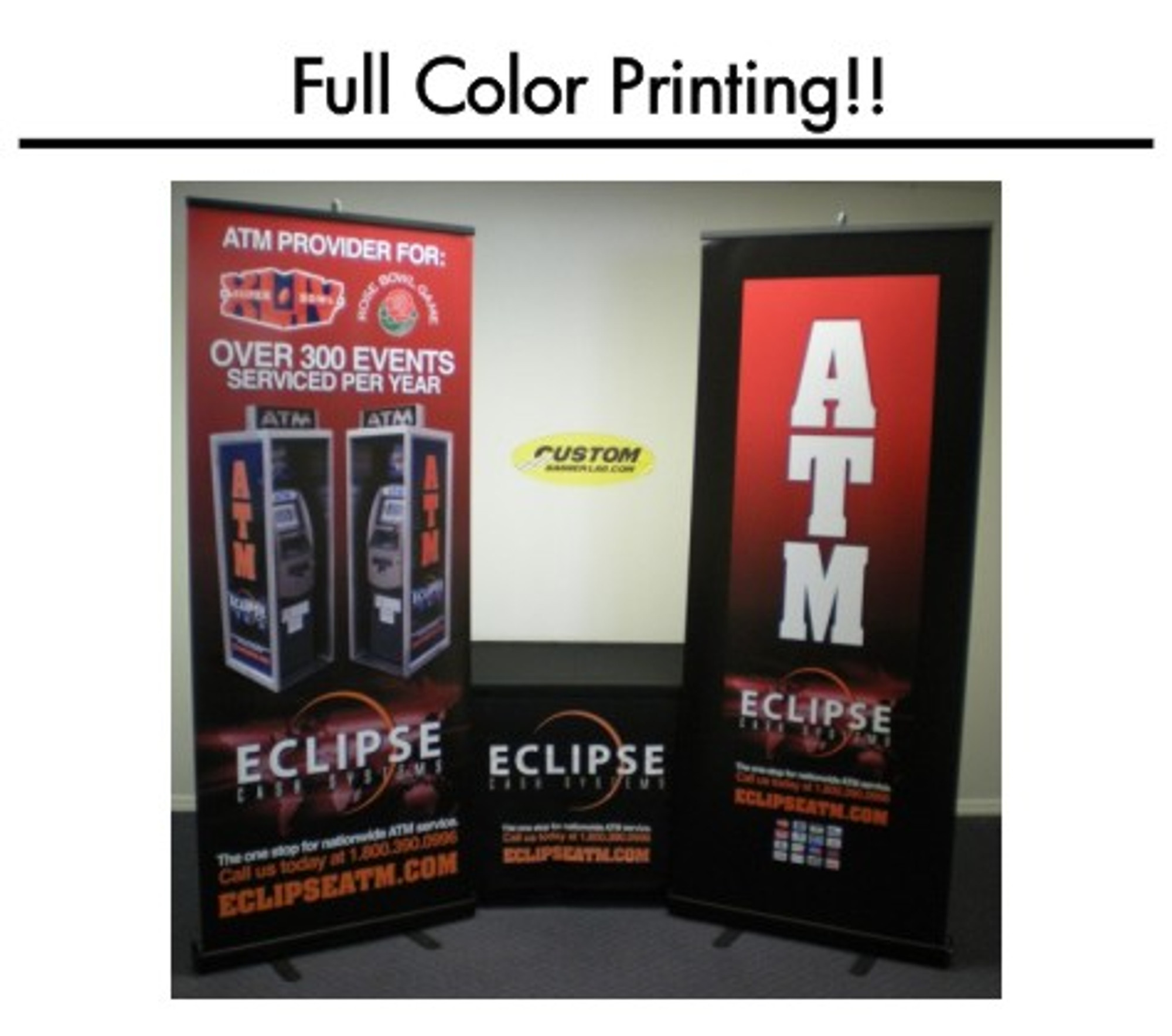 Rollup banner/Retractable banner · Workcenter