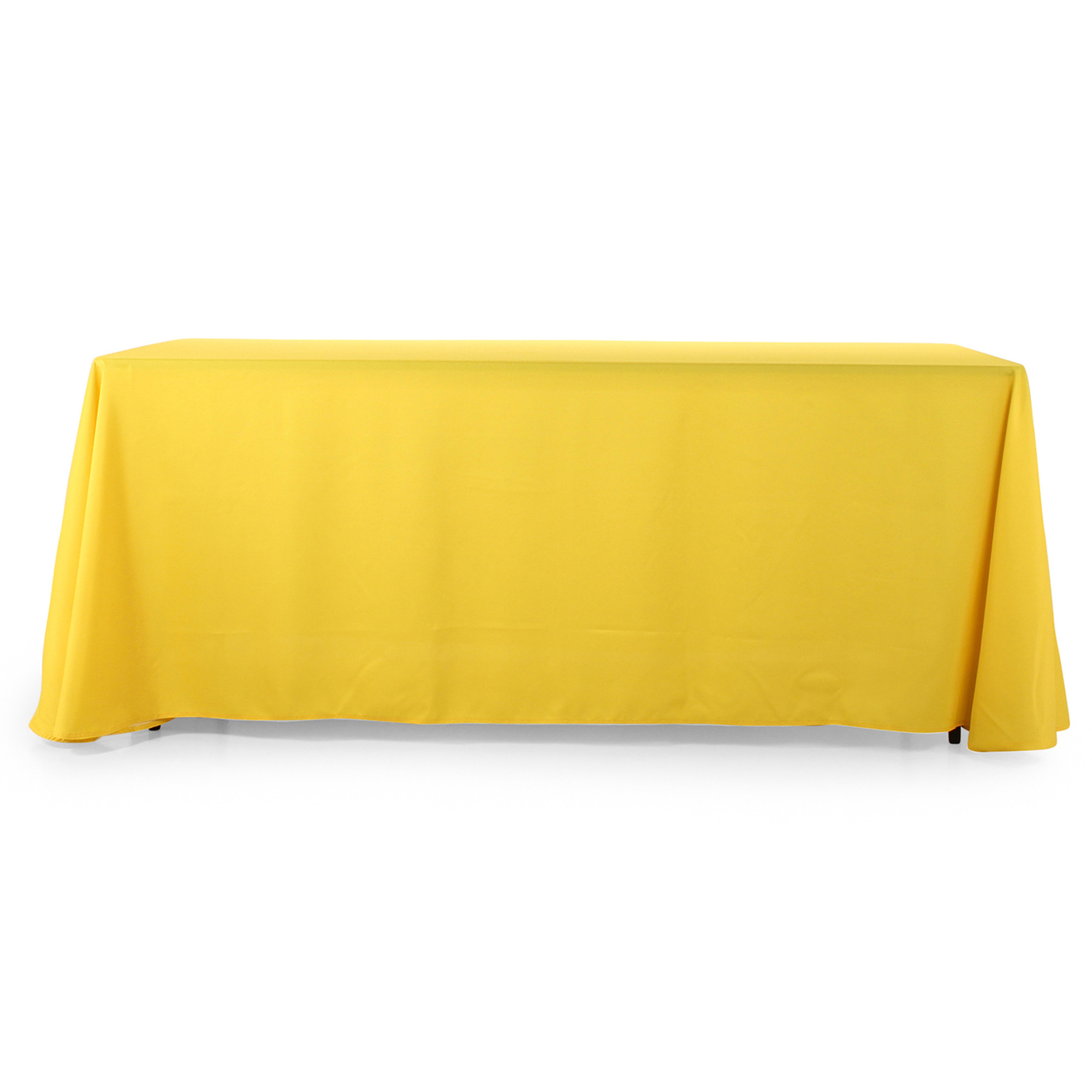 yellow tablecloth