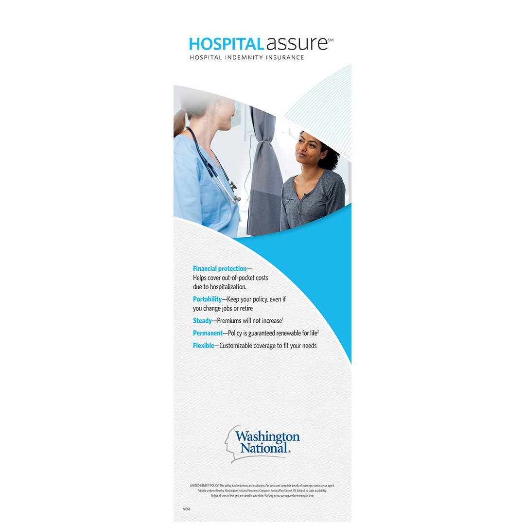 Hospital Assure Customer Bannerstand Custom Banner Lab