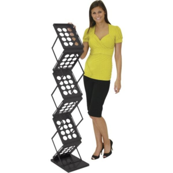 Collapsible Tradeshow Literature Rack - Custom Banner Lab