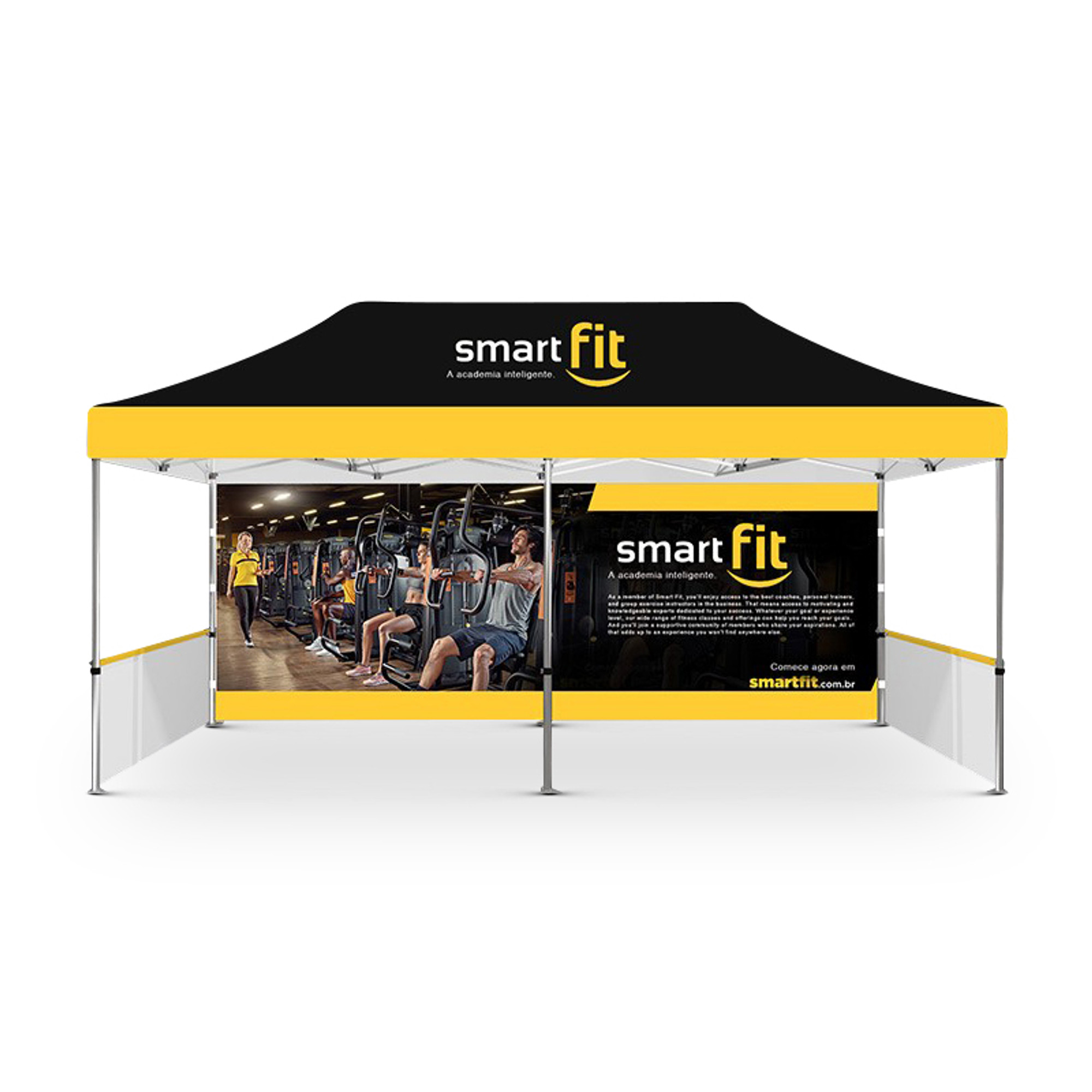 10ft Headliner Display Full-Color Dye Sublimation Banner Kit