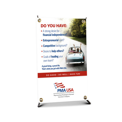 PMA Agent Recruiting Bannerstand