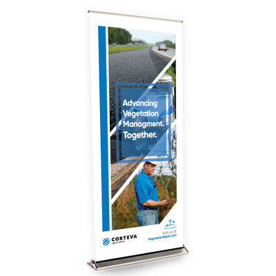 Vegetation Management 36-Inch Wide Bannerstand