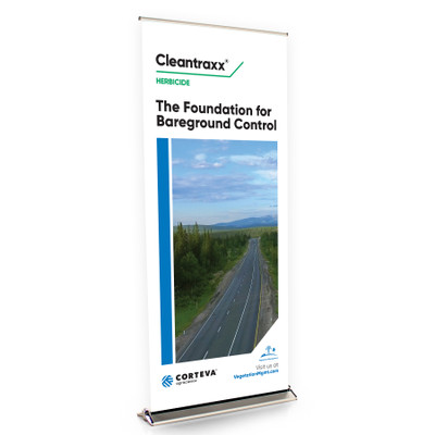 Cleantraxx 36-Inch Wide Bannerstand