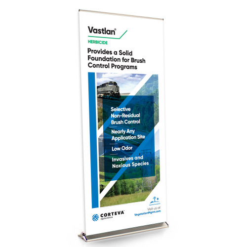VASTLAN Herbicide 36-inch Wide Bannerstand