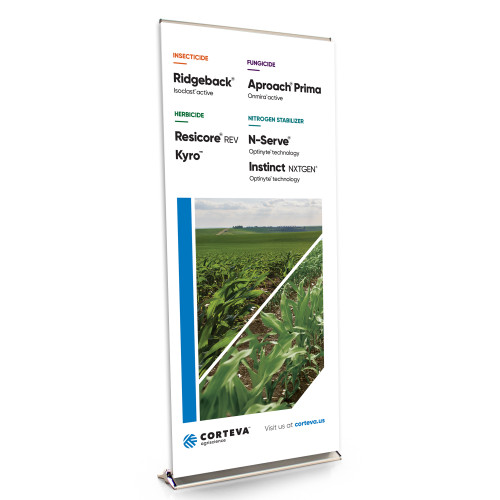 Corn Acres Version 1 36-inch wide Bannerstand