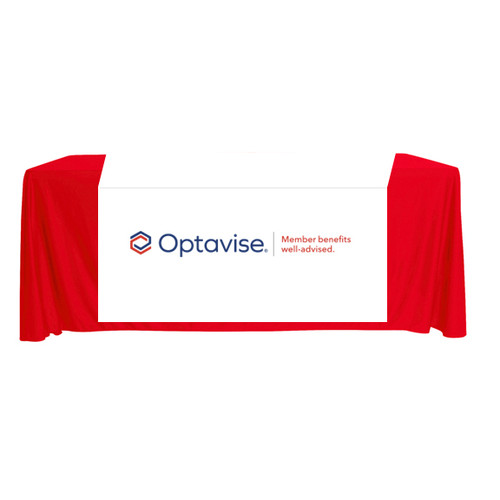 57-inch x 80-inch White Optavise Runner with Member Benefits Logo (Runner Only)