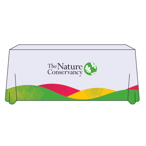 The Nature Conservancy 3-sided 6-foot Tablecloth - 1