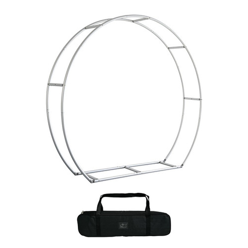 Custom 8ft 3D Circle Backdrop Display
