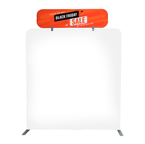 Modular Backdrop Rectangular Fabric Header