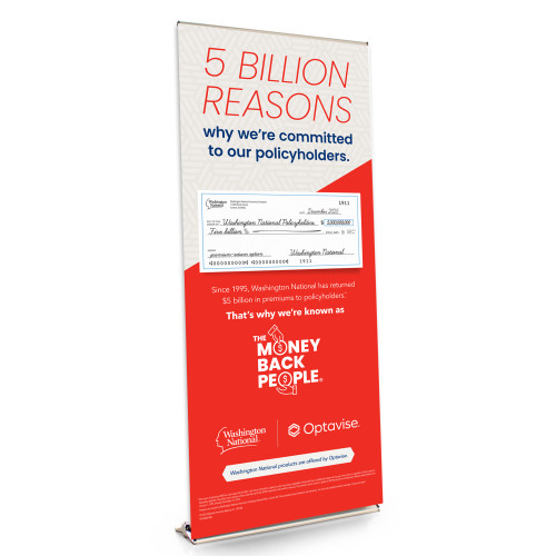 Optavise 36-Inch Retractable Banner